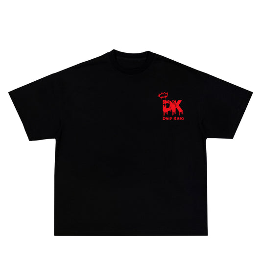 Black Boxy Tee