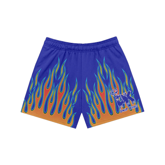 Flames Mesh Shorts